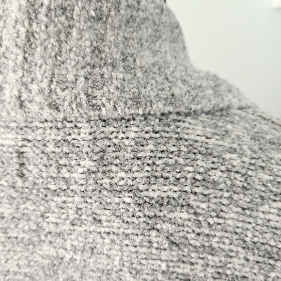 Loft Cozy Chenille Knit Open Front Cardigan Duster Sweater Vest - Picture 5 of 8